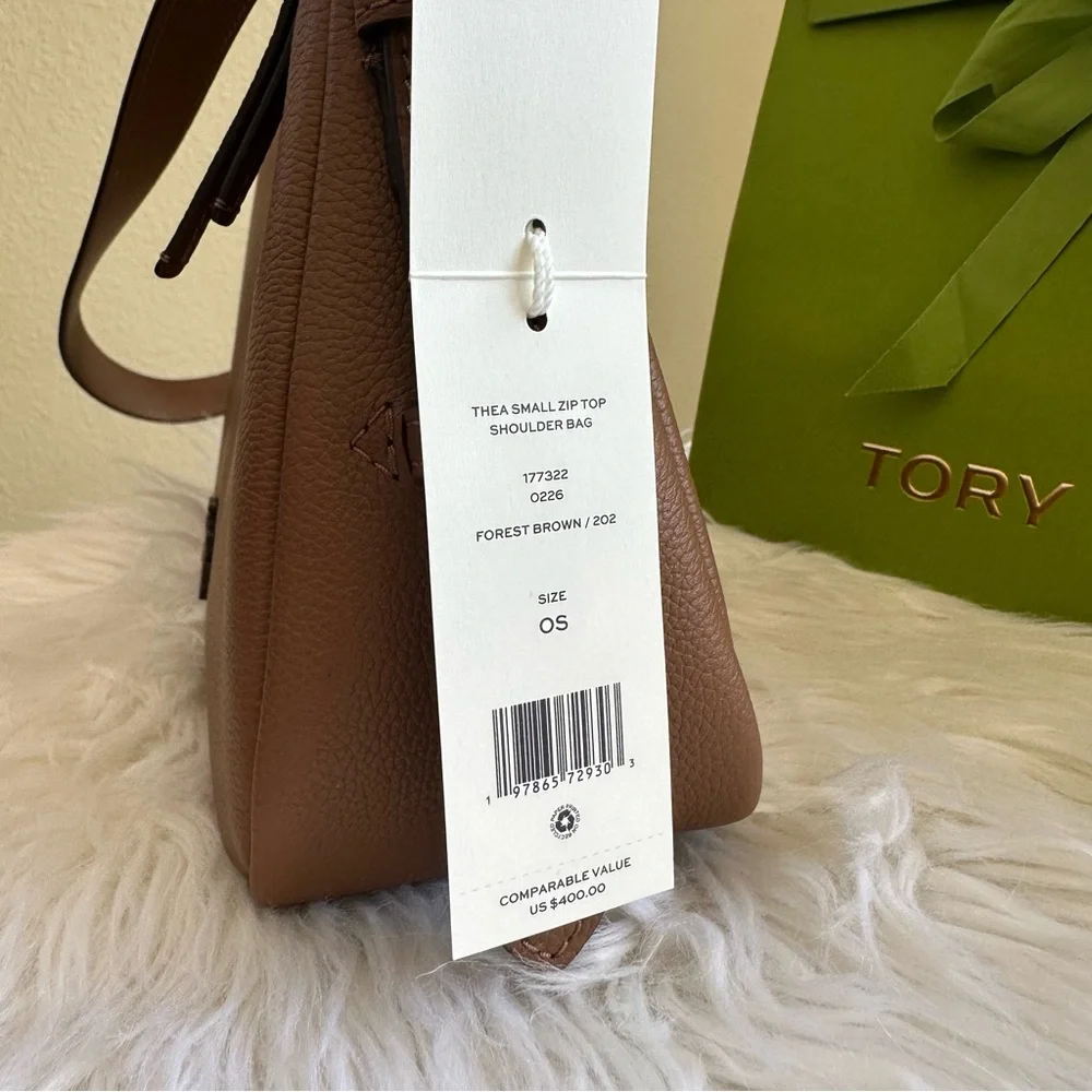 Tory Burch SMALL LEATHER SHOULDER BAG - Picture 12 of 14